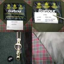 デッドストック級　90s Barbour Loden Jacket　c42 バブアー　バブアー　ローデン wool_画像4