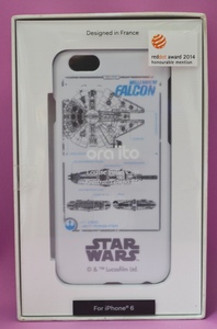 【新品未開封品】iPhone６用ケース（STAR WARS ミレニアムファルコン）