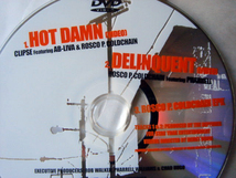 CLIPSE - HOT DAWN / ROSCO P. COLDCHAIN - DELINQUENT レア希少音源PROMO DVD 最高のNEPTUNEサウンド PHARRELL_画像2