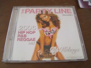 MIXCD DJ KUBOYA PARTY LINE VOL.4 HIPHOP R&B REGGAE　訳アリ