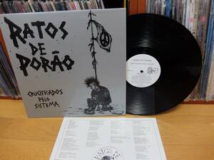 ＜レアLP＞　Ratos De Porao Crucificados Pelo Sistema ハードコア　スラッシュ　thrash　