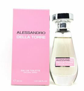 ALESSANDRO DELL TORRE アレッサンドロ デラトーレ EDT 30ml ☆残量ほぼいっぱい　送料340円