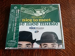 ★メール便無料★レトロ盤★ 新品 　ナイスミュージック　　nice to meet the nice music