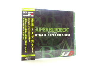 ◆SUPER EUROBEAT presents 頭文字D SUPER EURO-BEST スーパーユーロベスト ダンスミュージック オムニバス avex trax スーパーベスト