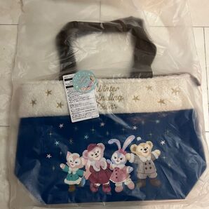 ディズニー ダッフィーフレンズ ウィンタートゥインクリングタウン トートバッグ ダッフィー シェリーメイ ステラルー リーナベル