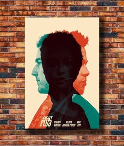 ファイト・クラブ Fight Club 大 ポスター 70x50cm ブラッド・ピット グッズ カフェ 雑貨 フォト アート ファイト クラブ ブラピ 2