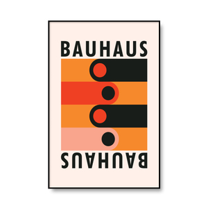 バウハウス Bauhaus 大 ポスター 70x50cm グッズ 海外 おしゃれ 北欧 モダン デザイン 美術 芸術 キャンバス グラフィティ アート 25