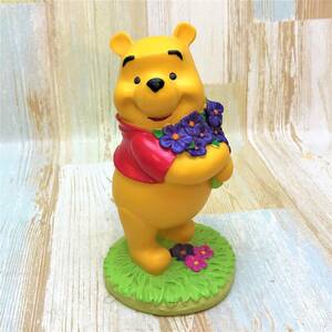 レア★くまのプーさん Winnie the Pooh★お花 ガーデニング ガーデンフィギュア ビッグフィギュア★ディズニー Disney TDL