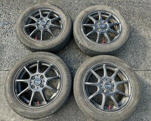 ★タント★　LA600S　155/65R14　社外　アルミホイール　14インチ　4本セット　管理番号　4424