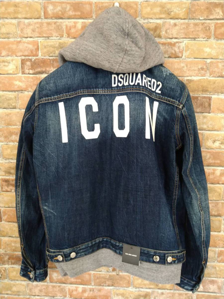 ディースクエアード DSQUARED2 デニムジャケット ICON sandet.com.br