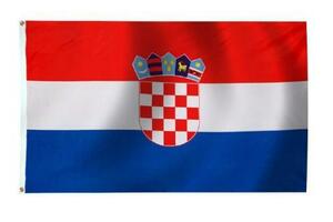 クロアチア 国旗 フラッグ 応援 送料無料 150cm x 90cm 人気 大サイズ 新品