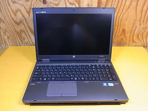 □X/288☆hp☆15.6型ノートパソコン☆ProBook 6570b☆Core i5-3210M 2.50GHz☆HDD/メモリ/OS/バッテリーなし☆動作不明☆ジャンク