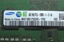 【即決・送料無料】SAMSUNG サムスン DDR3 1600 4GB 1Rx8 PC3L-12800S-11-13-B4 低電圧 1.35V 204-Pin SDRAM SO-DIMM ノート用 メモリ ③_画像3