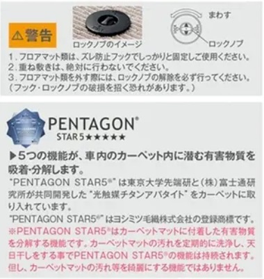 タント ファンクロス/LA650S/LA660S:純正 カーペットマット(高機能タイプ)【1台分】(選択あり) タント ファンクロス/LA650S/LA660S:純正 カーペットマット(高機能タイプ)【1台分】(選択あり)