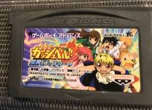 【動作確認済み】金色のガッシュベル　魔界のブックマーク　ゲームボーイアドバンス　GBA 任天堂　ニンテンドー　DS