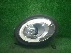 BMW ミニ DBA-XM15 右 ヘッド ランプ ライト B83 90092518 LED F56 yatsu