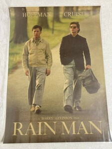 「レインマン　レトロ調 ポスター」トム・クルーズ/ダスティン・ホフマン　 tface-g 【タグ：グッズ、映画、インテリア】C