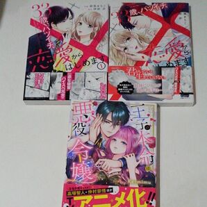 33歳、バツイチ、恋愛からはじめます。全2巻、王子の本命は悪役令嬢1巻