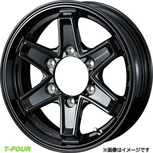 ウェッズ アドベンチャー キラー タクティクス アルミホイール4本(16×6.5J 6-139 INSET38)ハイエースバン 200系(GLOSS BLACK)0039725