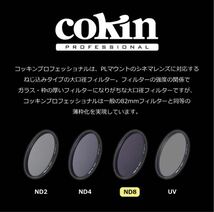 【未使用】Cokin コッキン シネマ用ガラス NDフィルター プロフェッショナル ND8 107mm 光量調節用 NDフィルター 元箱付き_画像3