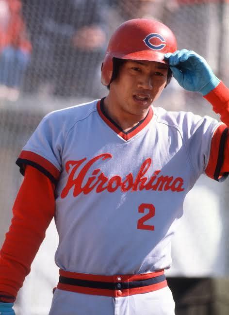 高橋慶彦 O 1977~88年 黄金期 広島東洋カープ 復刻ユニフォーム ハイ