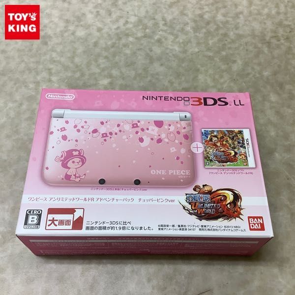 3dsll ワンピース アンリミテッド チョッパーピンク 新品 未使用 未