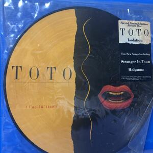 D LP TOTO ピクチャーレコード Isolation Stranger In Town Ten New Songs Including レコード 5点以上落札で送料無料