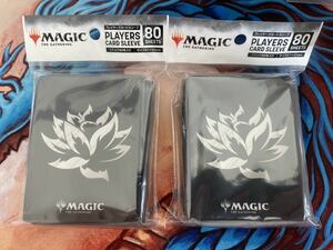 2個セット Black Lotus 白 25th Anniversary マジック:ザ・ギャザリング展限定品 エンスカイ MTG プレイヤーズカードスリーブ