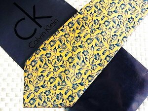 !29799C! superior article [ embroidery . flower plant pattern ] Calvin Klein [Calvin Klein] necktie 