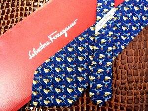 ★ Специальная продажа этой недели ★ 2407 ★ Бренд люкс [шаблон персонажа] ★ Ferragamo [Inui Animal Pattern] Tie ★