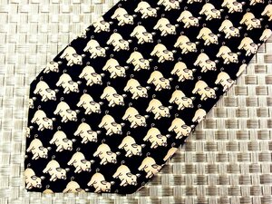 【在庫処分セール】●特売●FK0020●【Tie Rack】タイラック【豚 ブタ 動物 柄】ネクタイ●