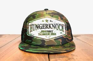  postage included new goods unused!HungerKnock originals hanger knock camouflage × black ( answer4 mountain . road MMA ELDORESO )tore Ran cap 