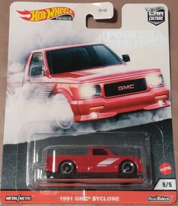 ホットウィールプレミアム 1991 GMC SYCLONE 新品未開封