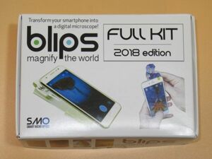 Q 13-4 SMO blips スマートフォン用 顕微鏡レンズ ズームレンズ マイクロレンズ キット 2018エディション イタリア製