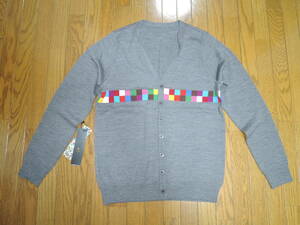 新品 uniform experiment ユニフォームエクスペリメント カーディガン 1 灰 COLOR CHART CARDIGAN SOPHNET.