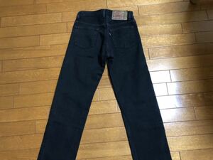 90‘s USA製 リーバイス Levi's 501 後染め ブラック 黒 アメリカ製 USA製 93年製 ヴィンテージ W29