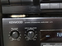 【Z】 KENWOOD ケンウッド コンパクト コンポ ステレオ ロキシー ROXY J9LD A-7i T-7i GE-7i X-9i LVD-7i S-7i P-5 CS-6 SW-9 _画像7