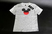 ADIDAS × DISNEY ミッキーマウス Tシャツ グレー サイズ120 アディダス/C6516★送料310円★_画像1