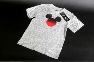 ADIDAS × DISNEY ミッキーマウス Tシャツ グレー サイズ100 アディダス/C6516★送料310円