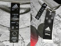 ADIDAS × DISNEY ミッキーマウス Tシャツ グレー サイズ100 アディダス/C6516★送料310円★_画像3