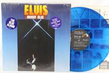 Elvis Presley Moody Blue RCA Victor US盤 ブルーレコード仕様 AFL1-2428 マト A-1S/B-1S_画像1