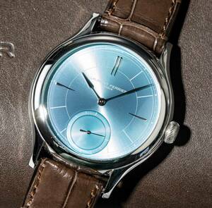 *LAURENT FERRIER* rolan Ferrie e Classic микро ротор голубой SS высший класс наручные часы редкий прекрасный товар!! трудно найти!!