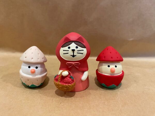 デコレコンコンブル いちごカフェ7点セット