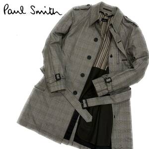 Paul Smith ポールスミス ライナー付 コットン トレンチコート(M)グランチェック メンズ スーツ 紳士服 日本製