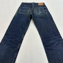 米国製 Levi's リーバイス 50s復刻 501-0004 ハチノス ヒゲ!! 501XX bigE W31 赤耳 USA製 廃盤品 デニム ジーンズ アメカジ _画像9