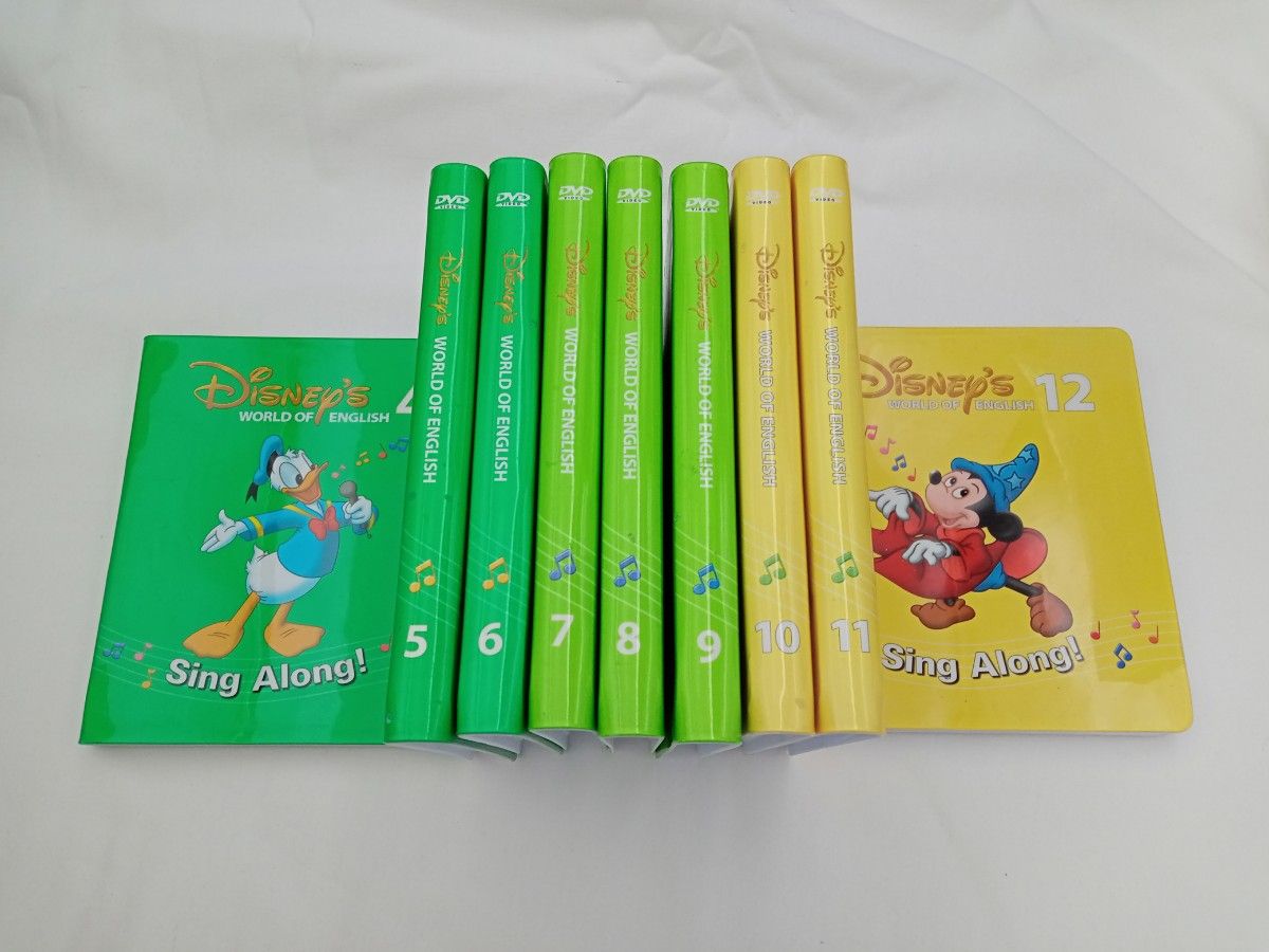 美品！ディズニー英語システムストレートプレイ DVD 12枚＋ガイド本 