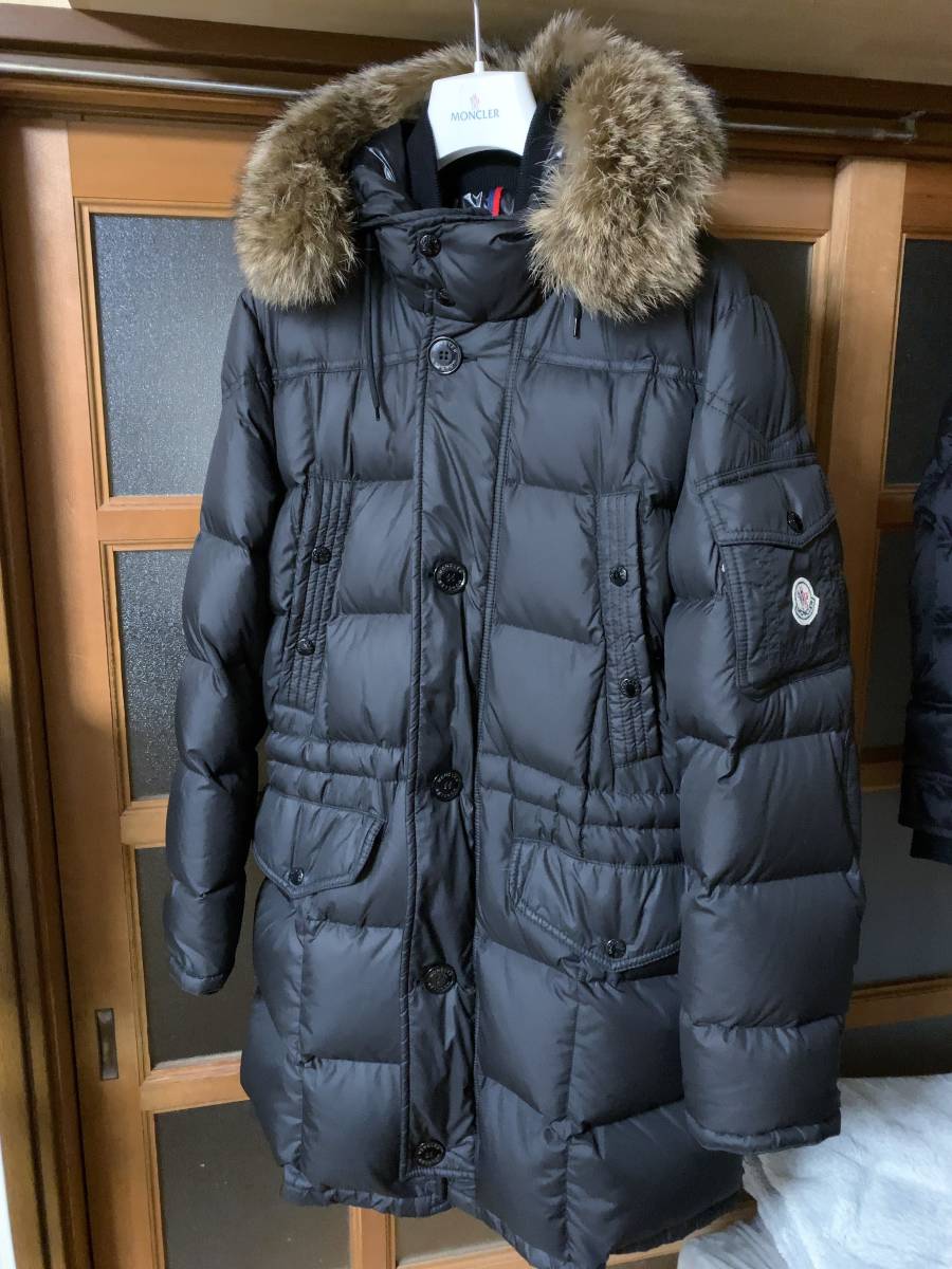 MONCLER モンクレール CLUNY クルーニー サイズ0 ネイビー ダウン