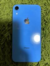 iPhone XR SIMフリー iPhone XR Blue 128 GB_画像1