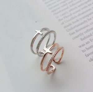 [ free shipping ]. loquat ring free size ring Cubic * zirconia present (11 number ~20 number ) man and woman use pink gold new goods 