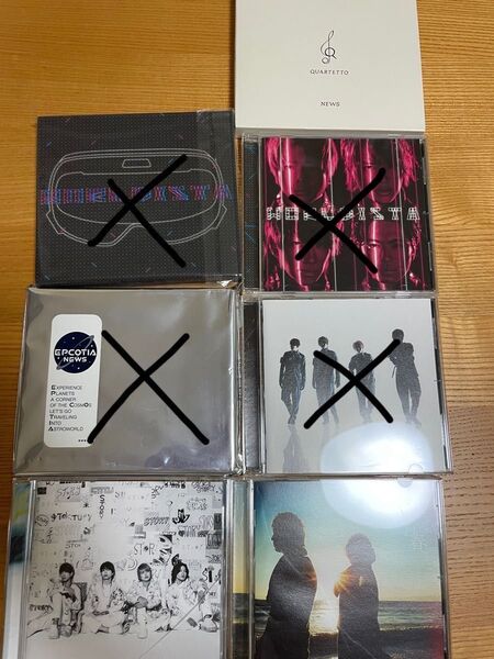 NEWS CD アルバム 初回盤 通常盤 テゴマス ジャニーズ
